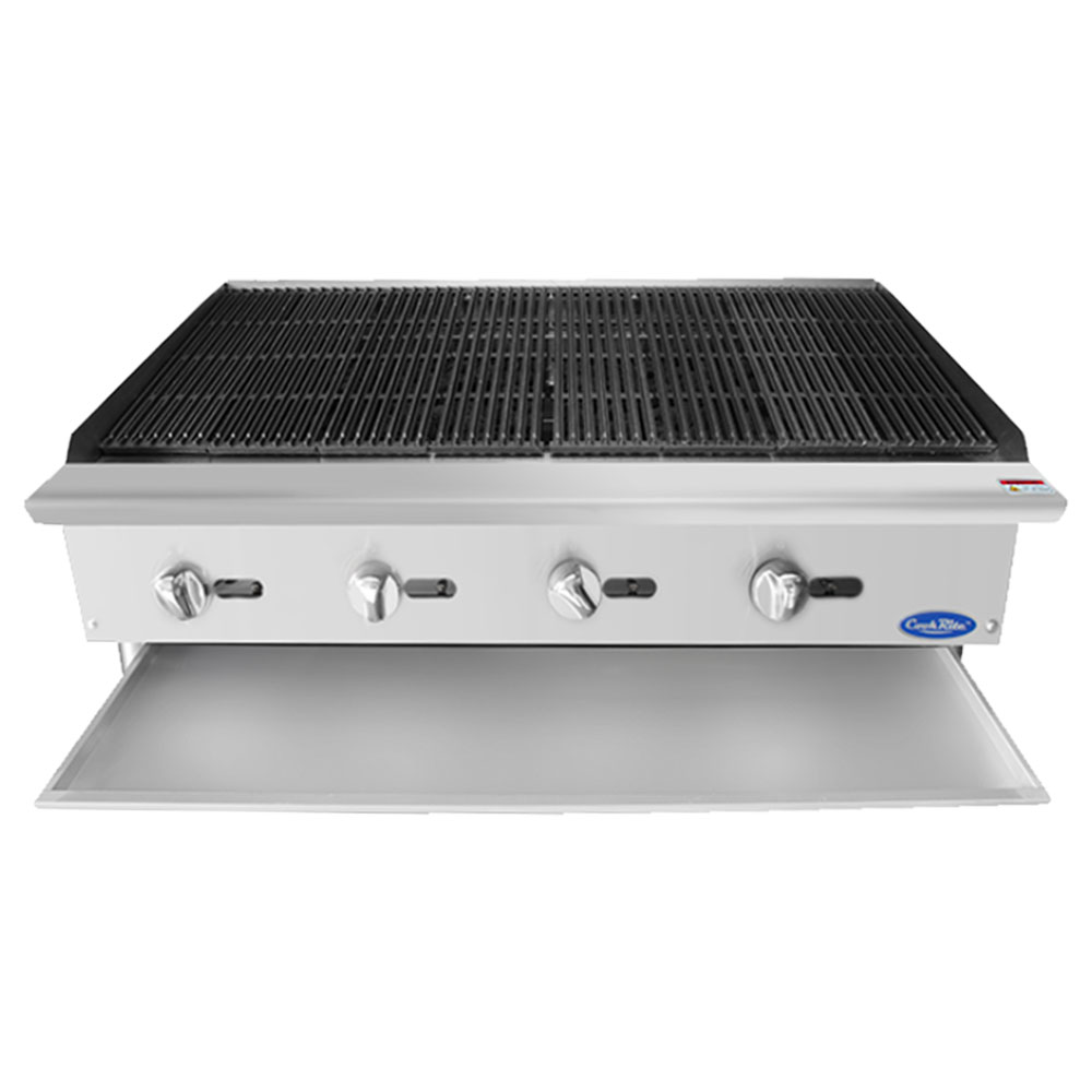 Atosa Cook Rite Heavy Duty Countertop Radiant Charbroiler Atrc