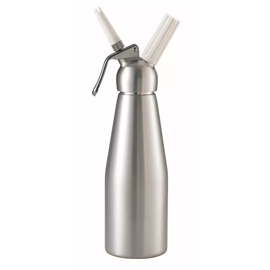 Browne Whipped Cream Dispenser, Two Nozzles, Aluminum, 1L (574351 ...