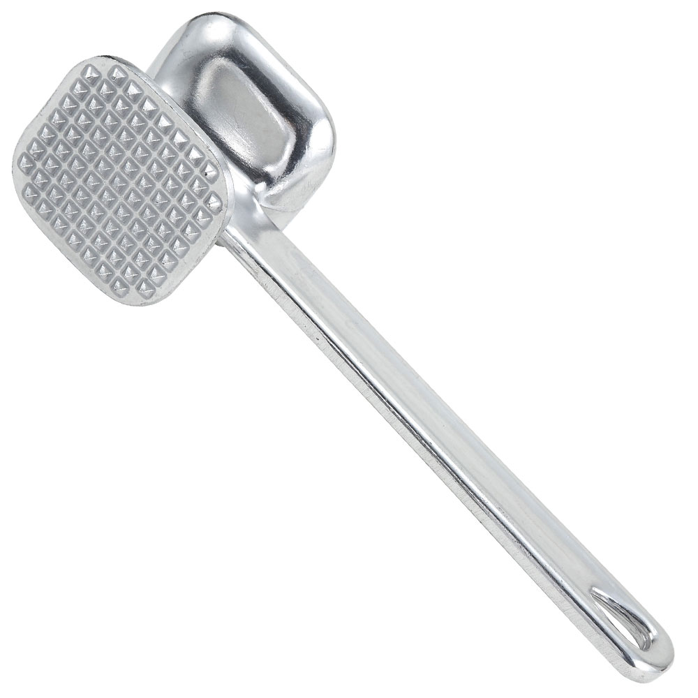 Winco AMT-4 Meat Tenderizer 2-Sided, Aluminum