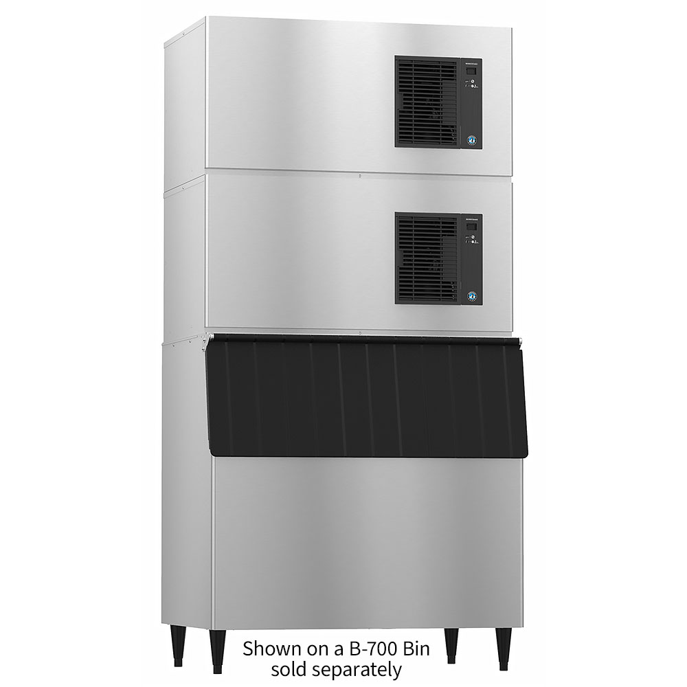 Hoshizaki 500 lb Stackable Square Cuber Icemaker, Air‑Cooled (IM