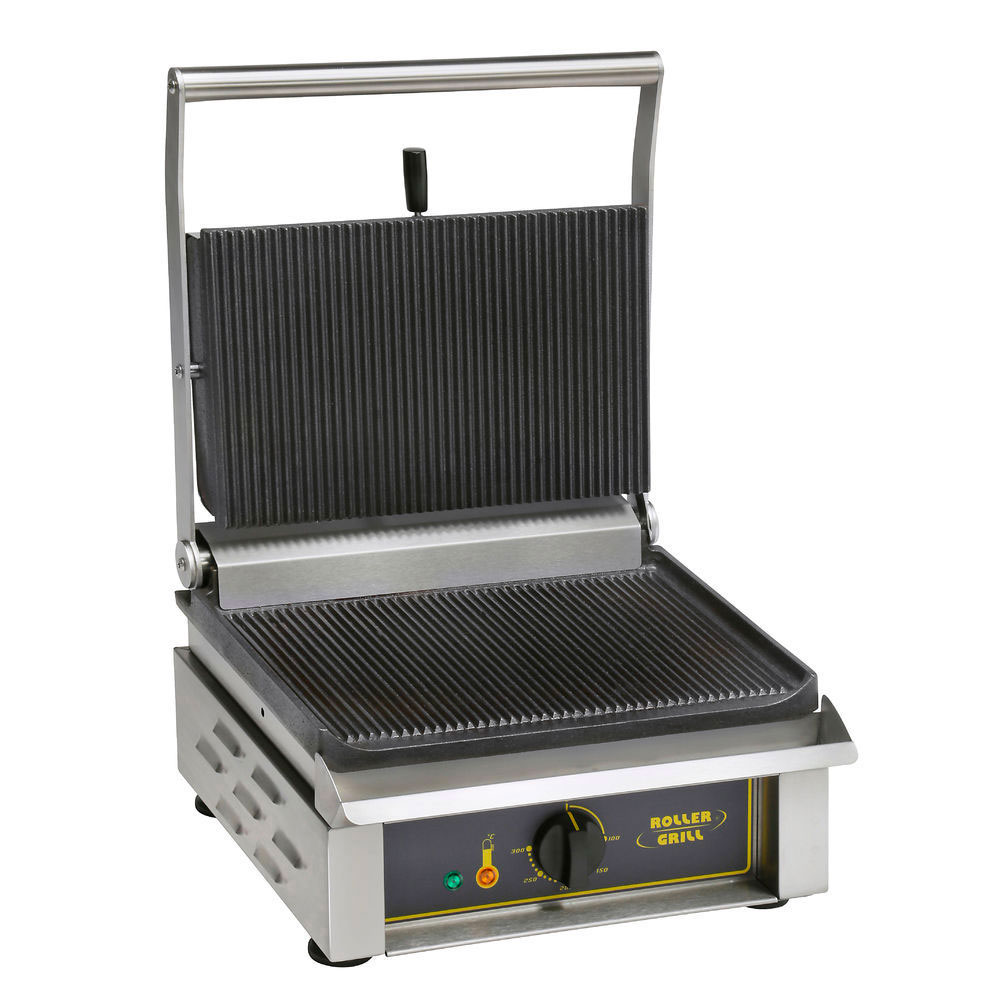 Star GX10IG Single Commercial Panini Press with Cast Iron Grooved