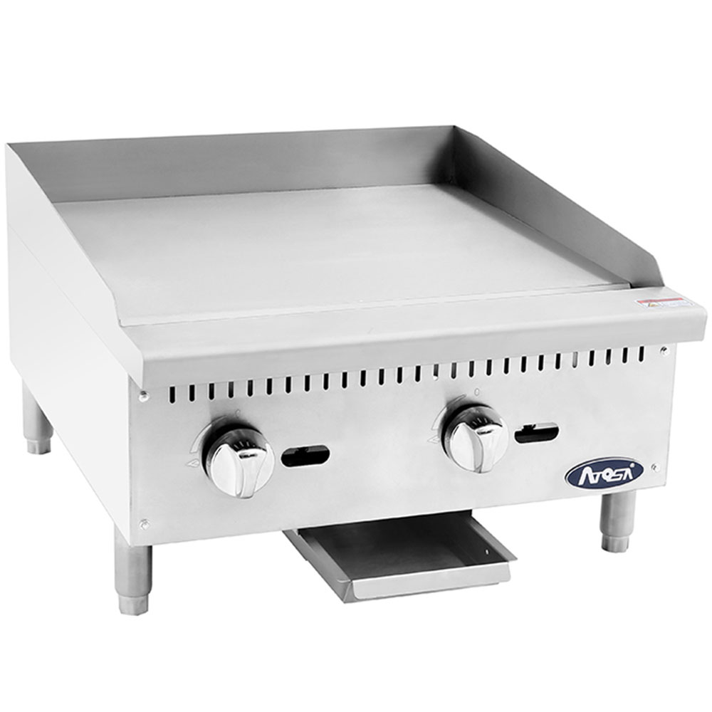 Atosa Cook Rite Heavy Duty 24 Manual Griddle Atmg24 Paragon Food Equipment 8304