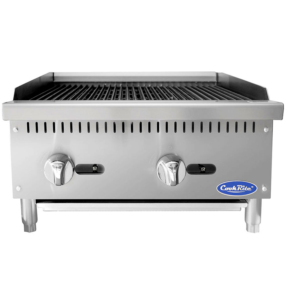 Atosa Cook Rite Heavy Duty Countertop Radiant Charbroiler Atrc