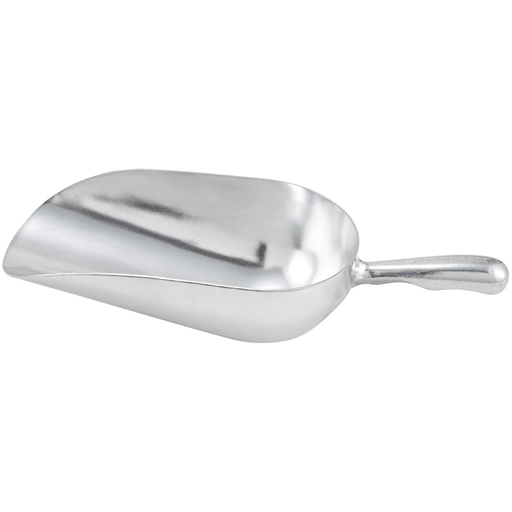 Winco Aluminum Scoops, Various Sizes (AS) | Paragon Food Equipment