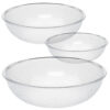 Cambro PSB12176 5.8 Qt. Pebbled Serving/Salad Bowl