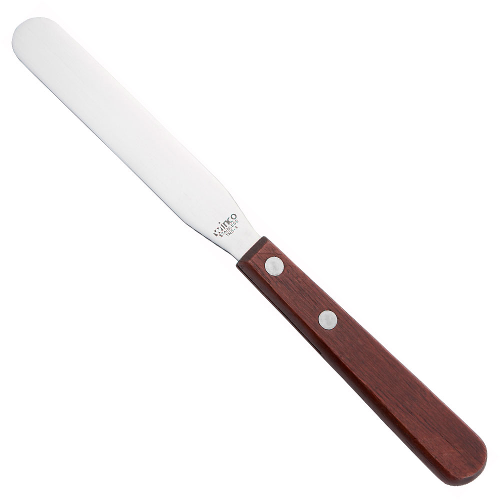 Winco Bakery Spatulas with Wooden Handles (TNS) | Paragon Food Equipment